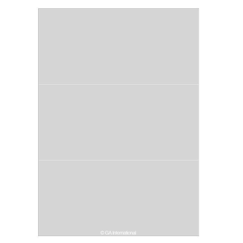 A4LIP-109 – Højkvalitets laser- og inkjetmatpapiretiketter (A4-størrelse) 210 × 99 mm