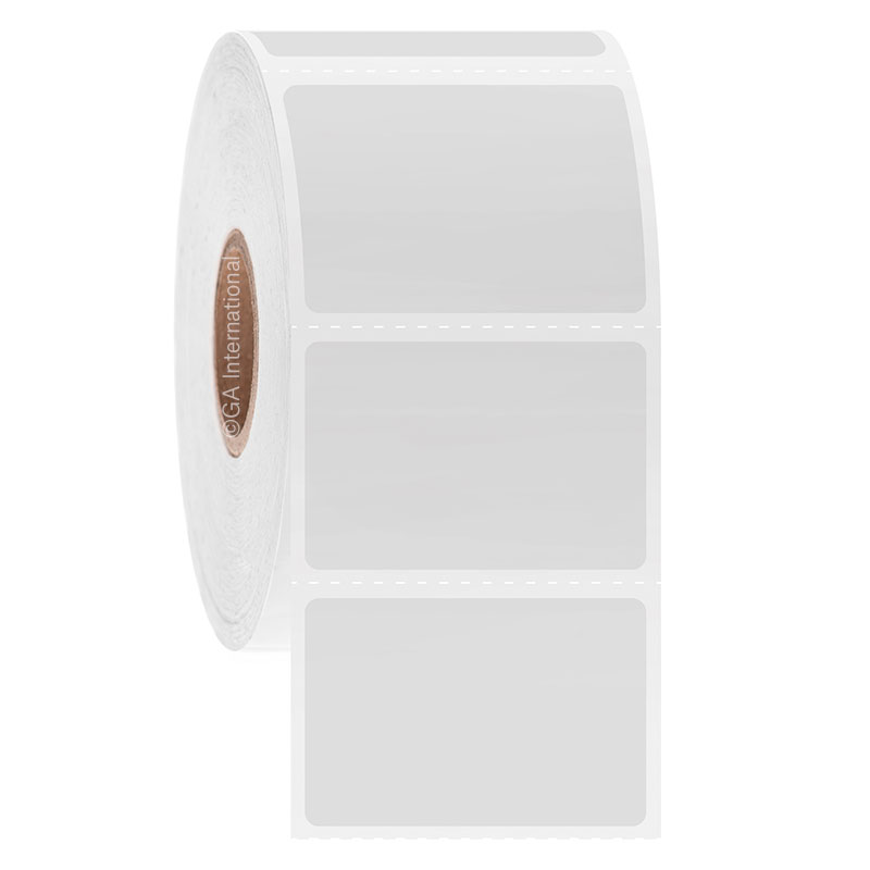 AcidiTAG™ ACT-504 – Syre- og baseresistente termotransferetiketter 38.1 × 25.4 mm