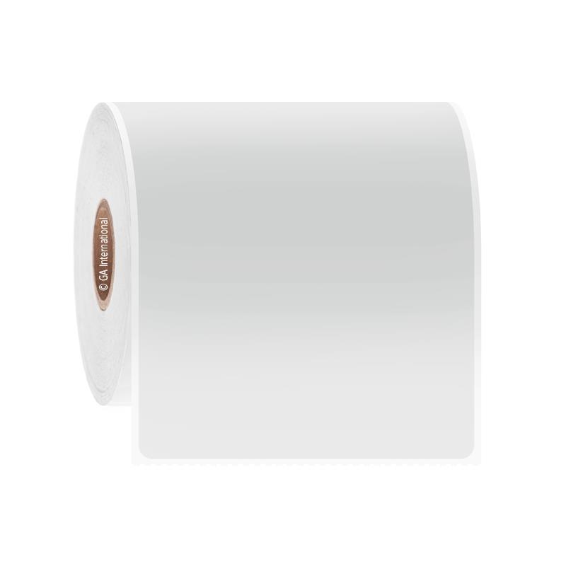 ChemicoTAG™ AUBR-186 – Aftagelige opløsningsmiddelbestandige farveetiketter til beholdere 76.2 × 127 mm