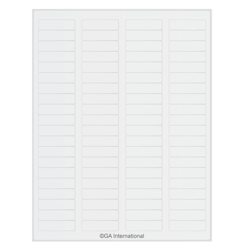 Steri-JetTAG™ INKA-13 – Autoklavebestandige etiketter til inkjetprintere 44.5 × 12.7 mm