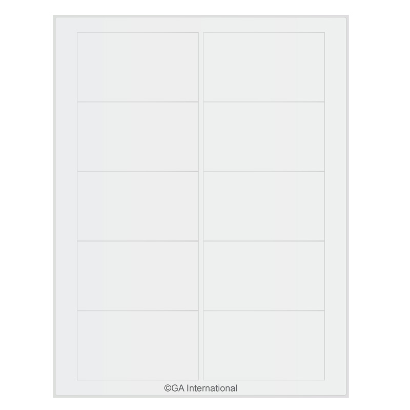 Steri-JetTAG™ INKA-61 – Autoklavebestandige etiketter til inkjetprintere 88.9 × 50.8 mm