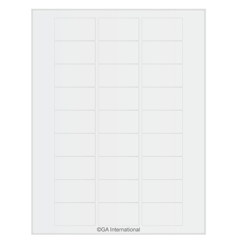 Steri-JetTAG™ INKA-63 – Autoklavebestandige etiketter til inkjetprintere 50.8 × 28.6 mm