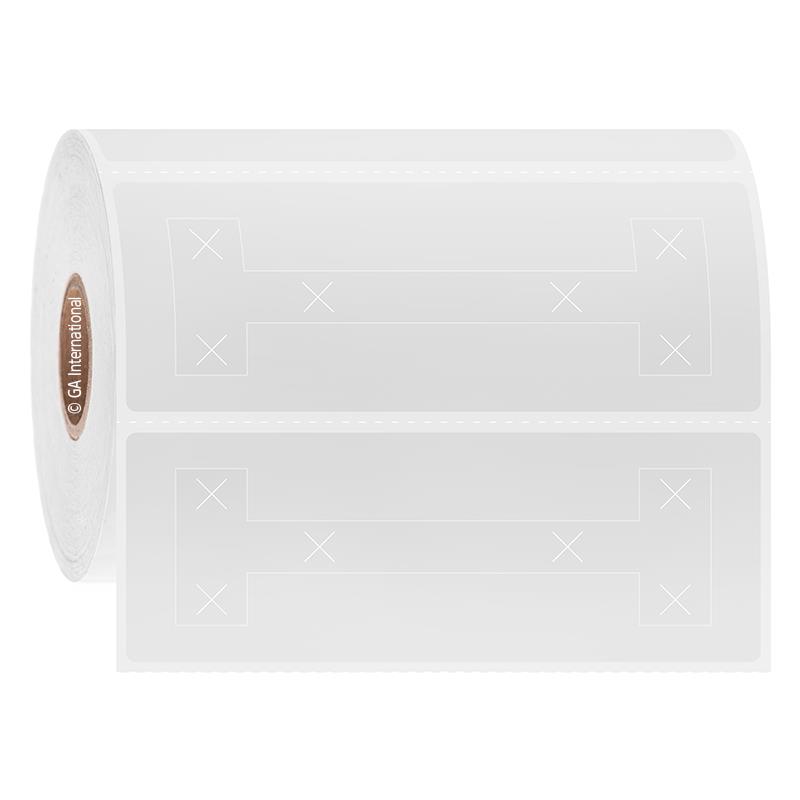 Cryo C-KurTAG™ TELA-5 – Manipulationssikre kryogene etiketter 96.8 × 34.9 mm